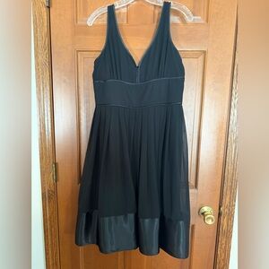 Elegant Evan-Picone Black Sleeveless Dress Formal Evening Wear Sz 12